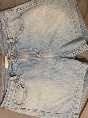 Levi's Light Blue Denim Cutoff Shorts